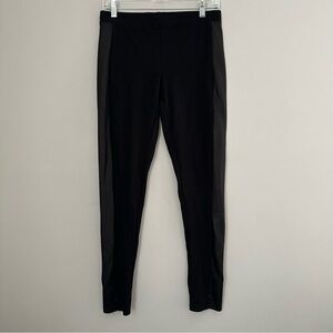 Express Black Leggings with lining down the sides